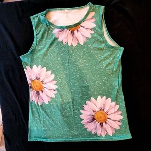 Women's Casual Floral Tank Tops